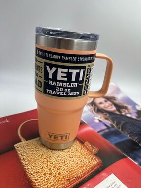 new YETI Rambler 20 oz. Travel Mug with Stronghold Lid